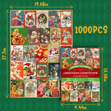 Christmas Calendar Jigsaw Puzzle  1000 Pieces