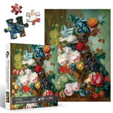 BBOLDIN® Vintage Blumenpuzzle Puzzles 1000 Stück