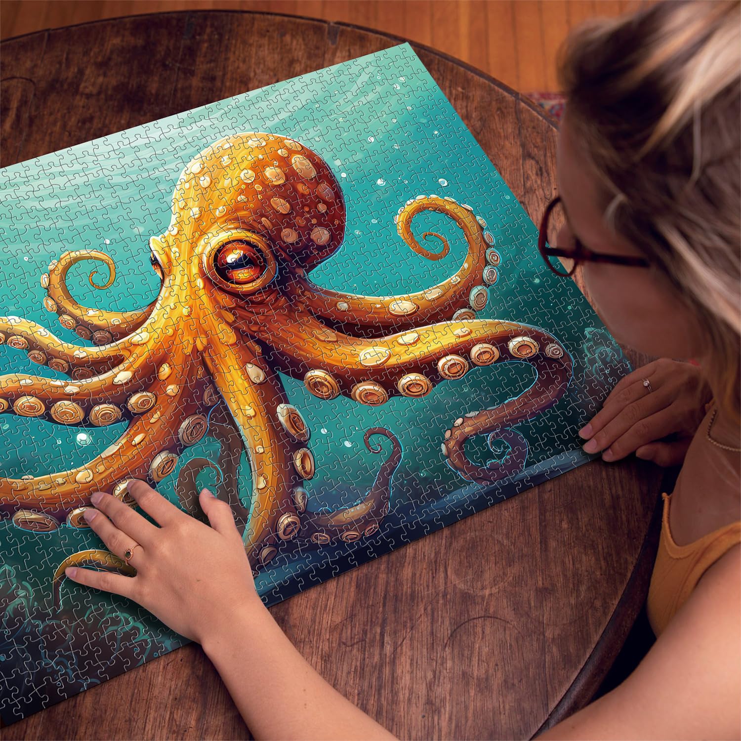 Bboldin® Octopus Jigsaw Puzzle 1000 Pieces