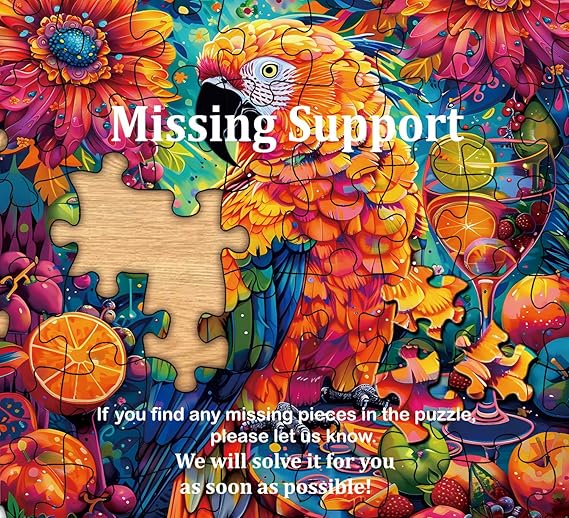 Colorful Parrot Jigsaw Puzzle 1000 Pieces
