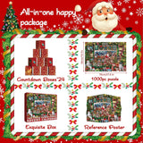 Yuletide Joy Advent Calendar Jigsaw Puzzle 1000 Pieces