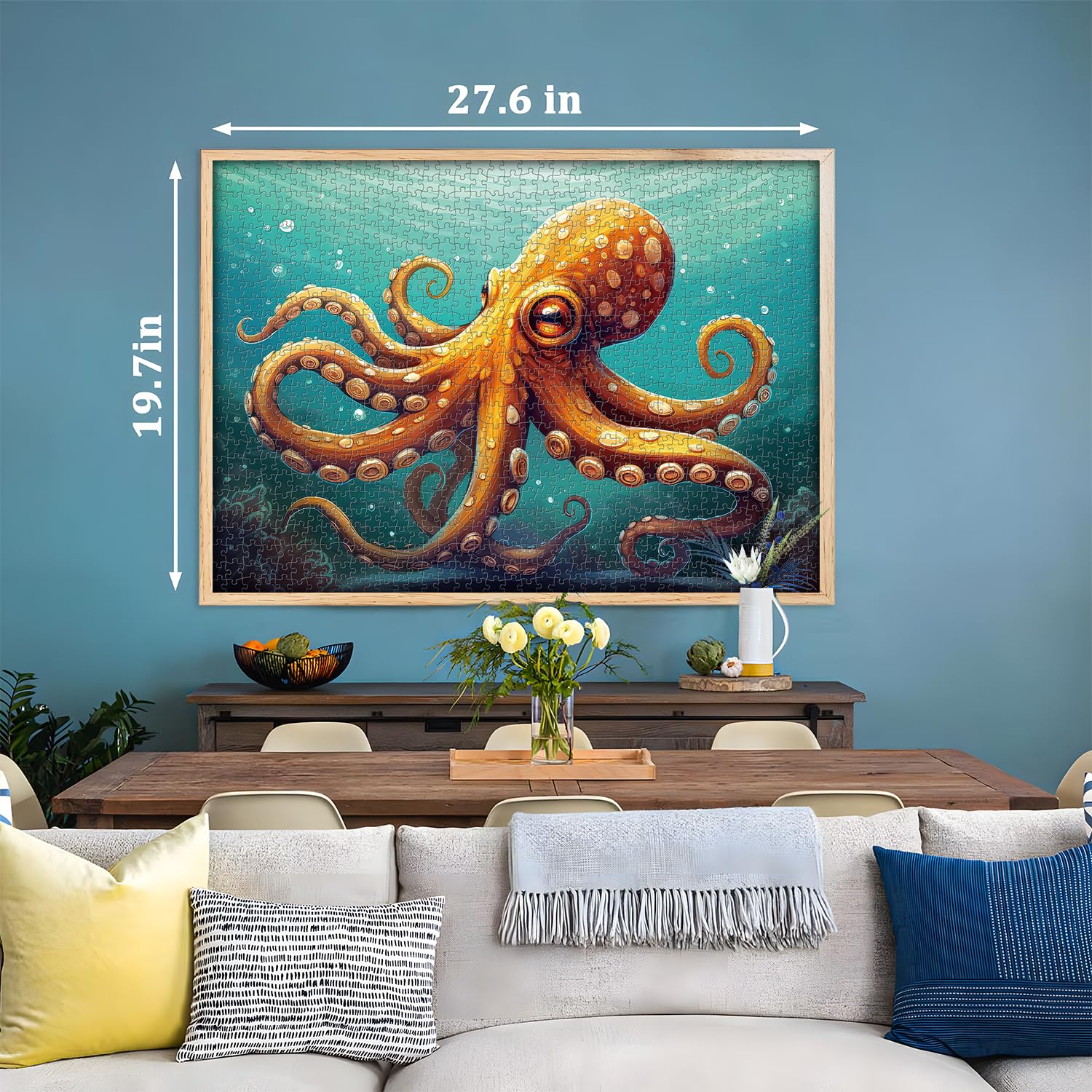 Bboldin® Octopus Jigsaw Puzzle 1000 Pieces