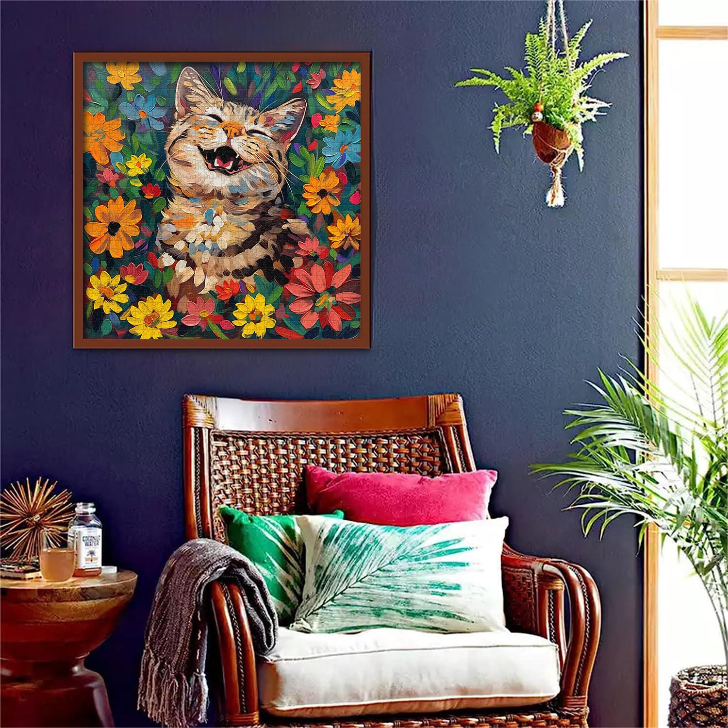Impressionist Cat Jigsaw Puzzle 1000 Pieces