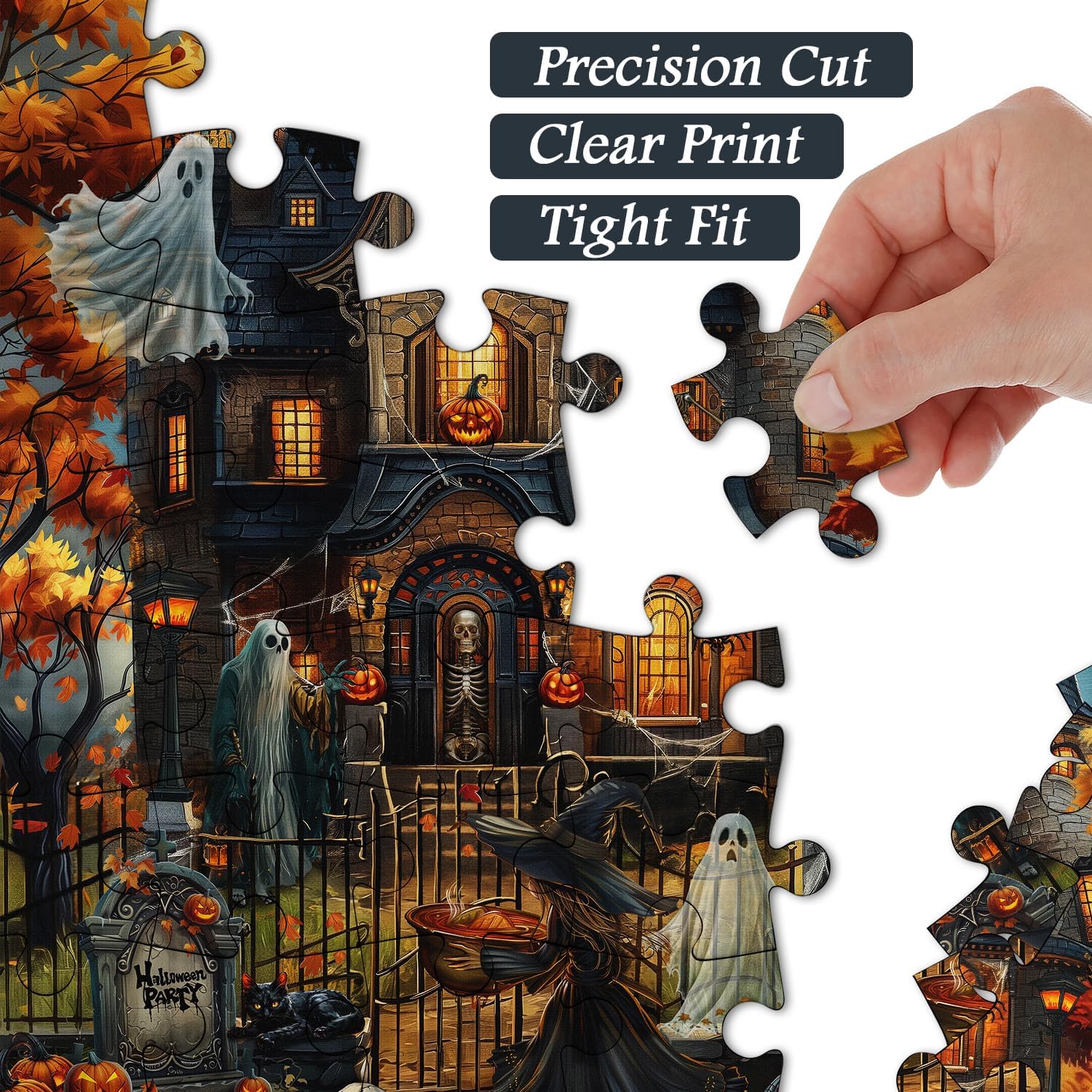 Haunted House Party Jigsaw Puzzles 1000 Pieces