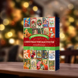 Bboldin® Christmas Vintage Poster Jigsaw Puzzle 1000 Pieces