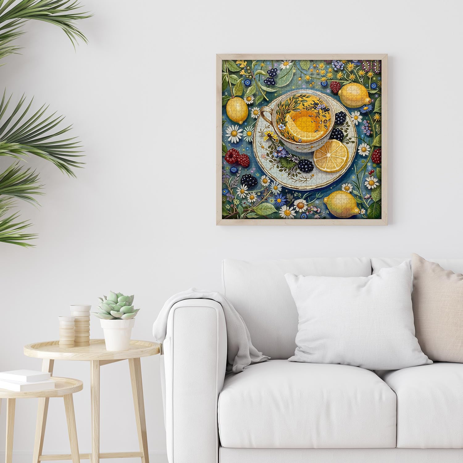 Floral Tea Talk Jigsaw Puzzle 1000 Pieces
