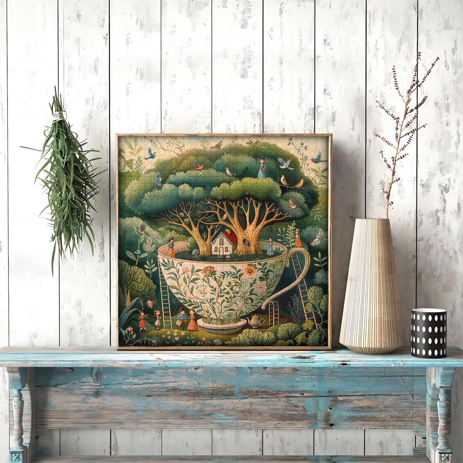 Teacup Wonderland Jigsaw Puzzle 1000 Pieces