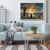 Dog and Butterfie Jigsaw Puzzle 1000 Pieces