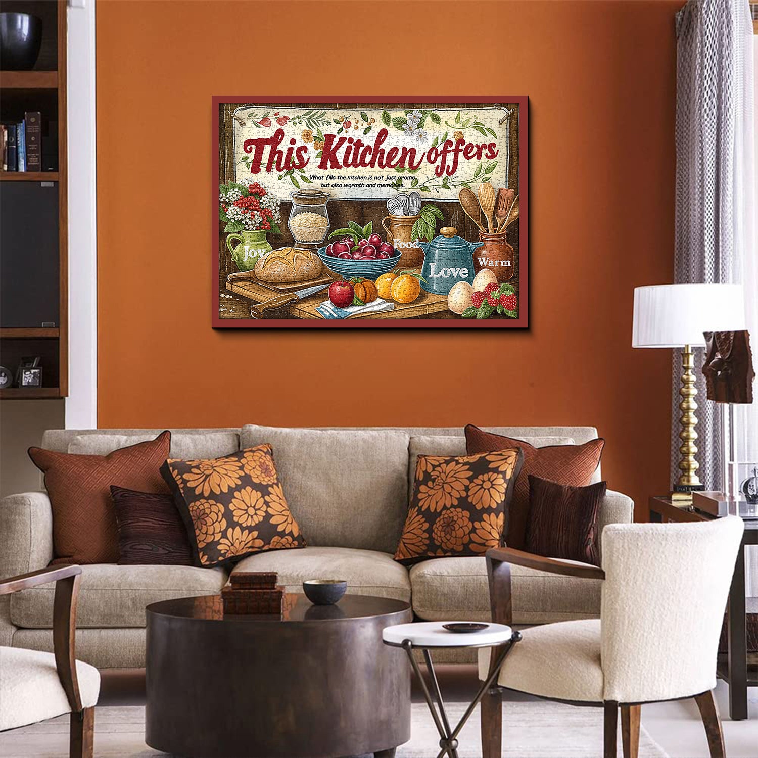 Cozy Kitchen Jigsaw Puzzle 1000 Pieces