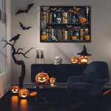 Spooky Bookshelf Nights Jigsaw Puzzle 1000 Pieces