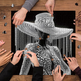 Gleaming Femme Jigsaw Puzzle 1000 Pieces