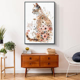 Flower Cat Jigsaw Puzzle 1000 Pieces