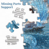 Sunlit Mermaid Jigsaw Puzzle 1000 Pieces