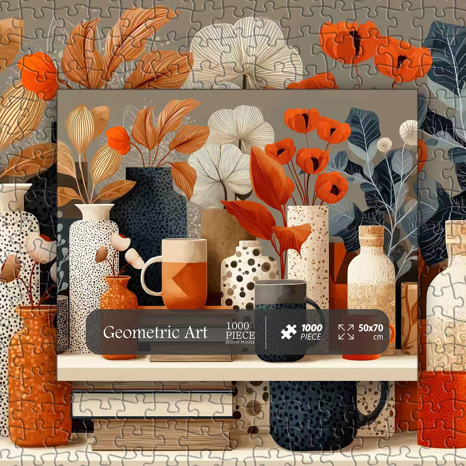 Geometric Art Jigsaw Puzzle 1000 Pieces