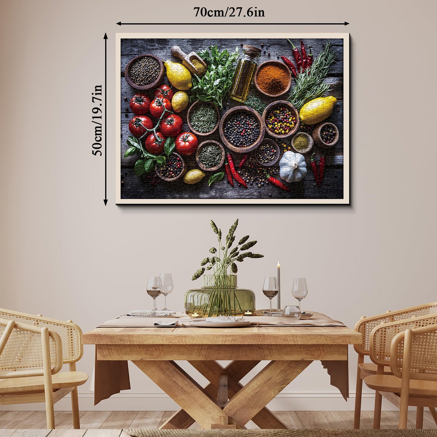 Palette Flavors Jigsaw Puzzle 1000 Pieces