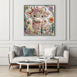 Elegantes Kuhpuzzle 1000 Stücke