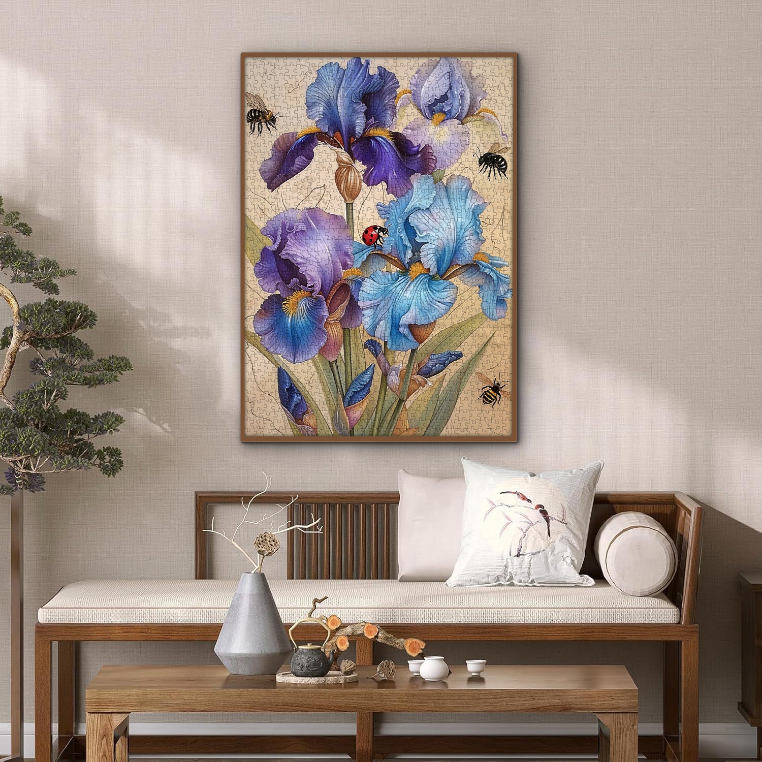 Spring Iris Jigsaw Puzzle 1000 Pieces