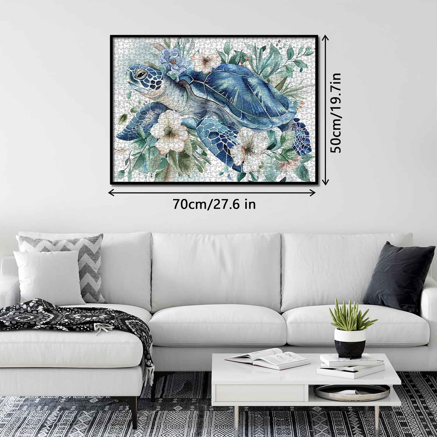 Art Turtle Jigsaw Puzzle 1000 piezas