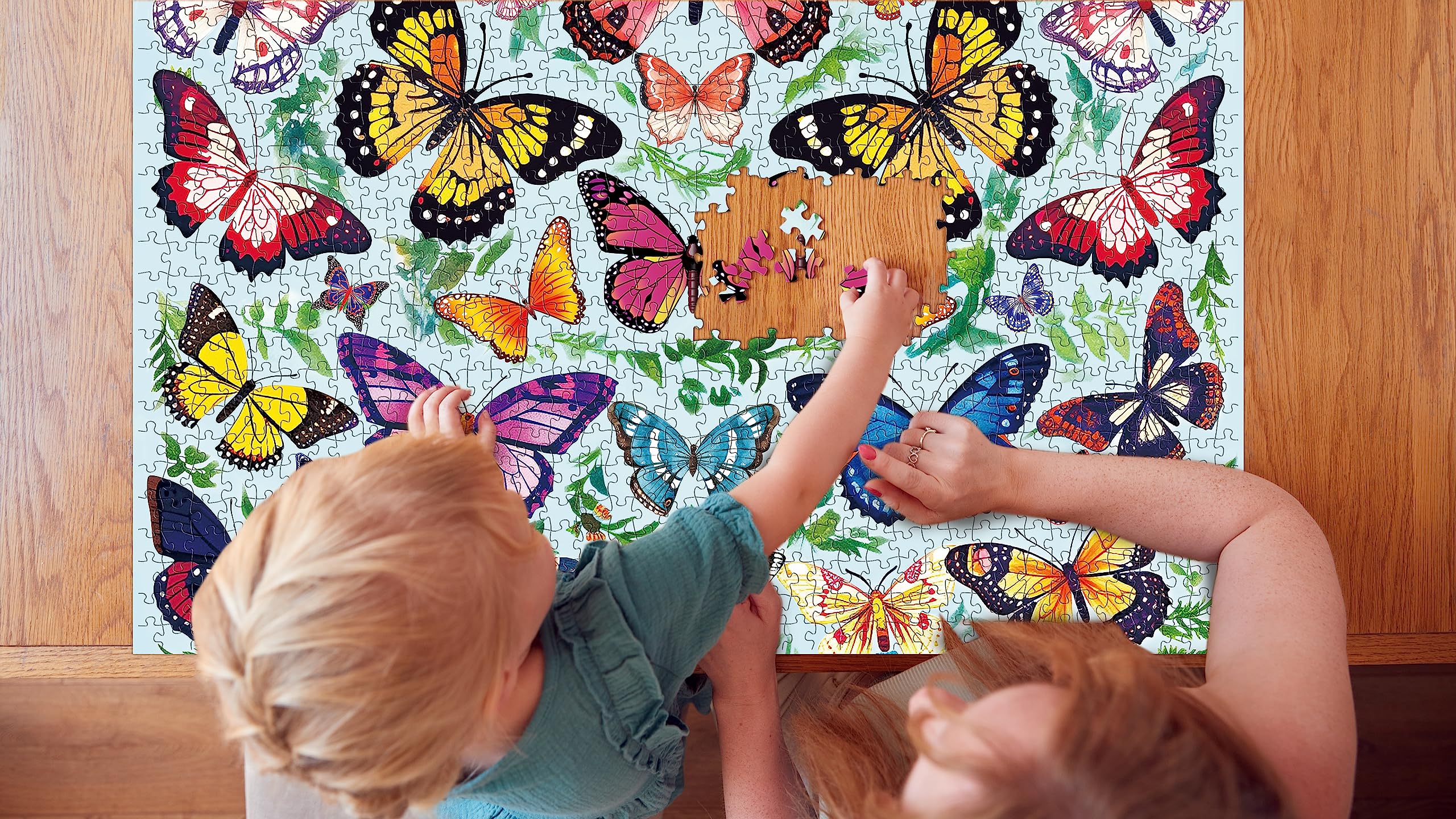 Bboldin® Colorful Butterflies Plant Flower Jigsaw Puzzle 1000 Pieces