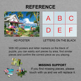 Puzzle de la tranquillité côtière Puzzle 1000 pièces