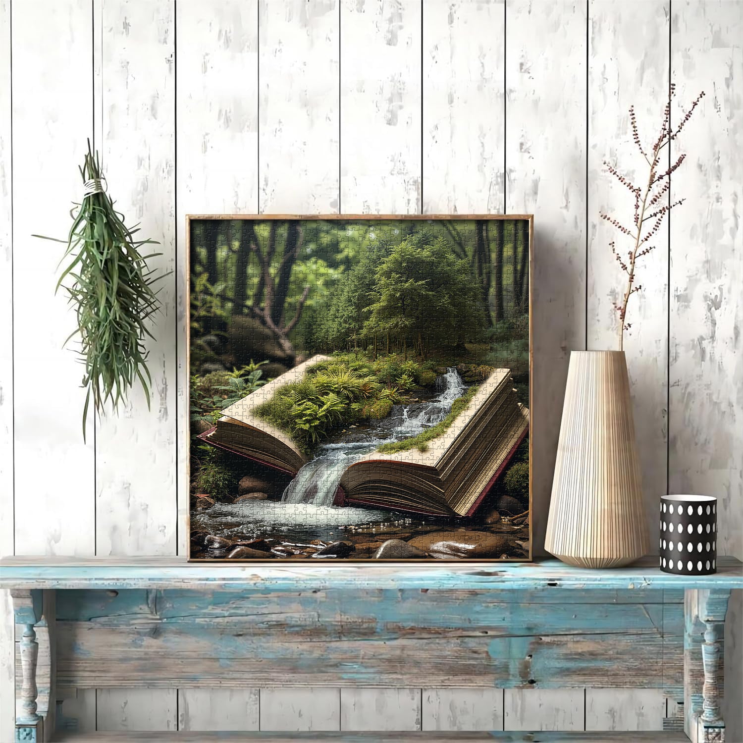 Forest In The Book Jigsaw Puzzle 1000 Pieces