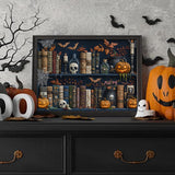 Spooky Bookshelf Nights Jigsaw Puzzle 1000 Pieces