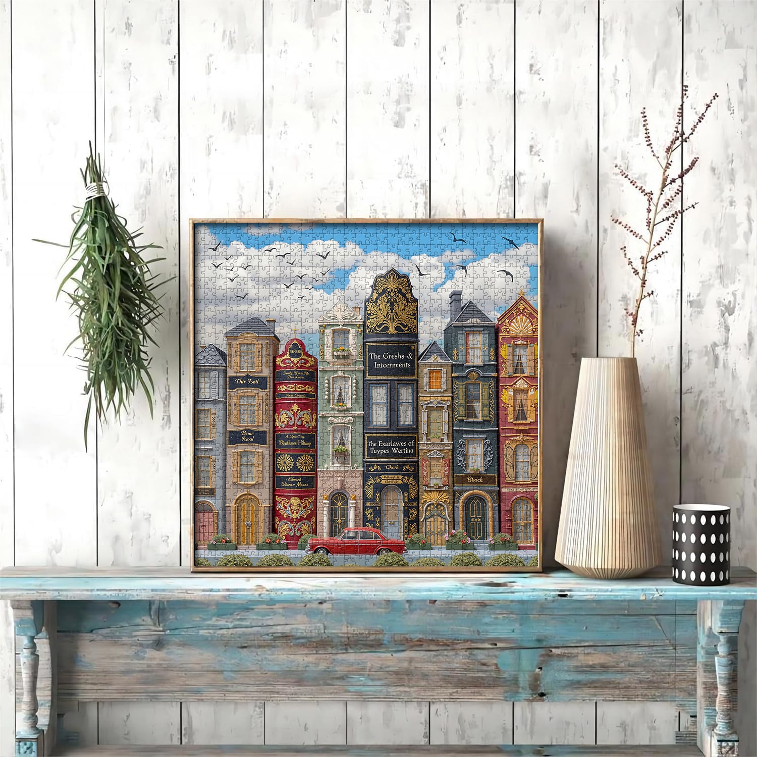 Literary Town Jigsaw Puzzle 1000 Pieces