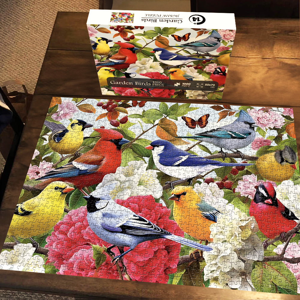 Bboldin® Bird garden jigsaw puzzle 1000 pieces