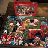 Christmas Puppy Jigsaw Puzzles 1000 Pieces