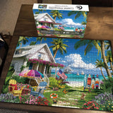 Puzzle de la tranquillité côtière Puzzle 1000 pièces