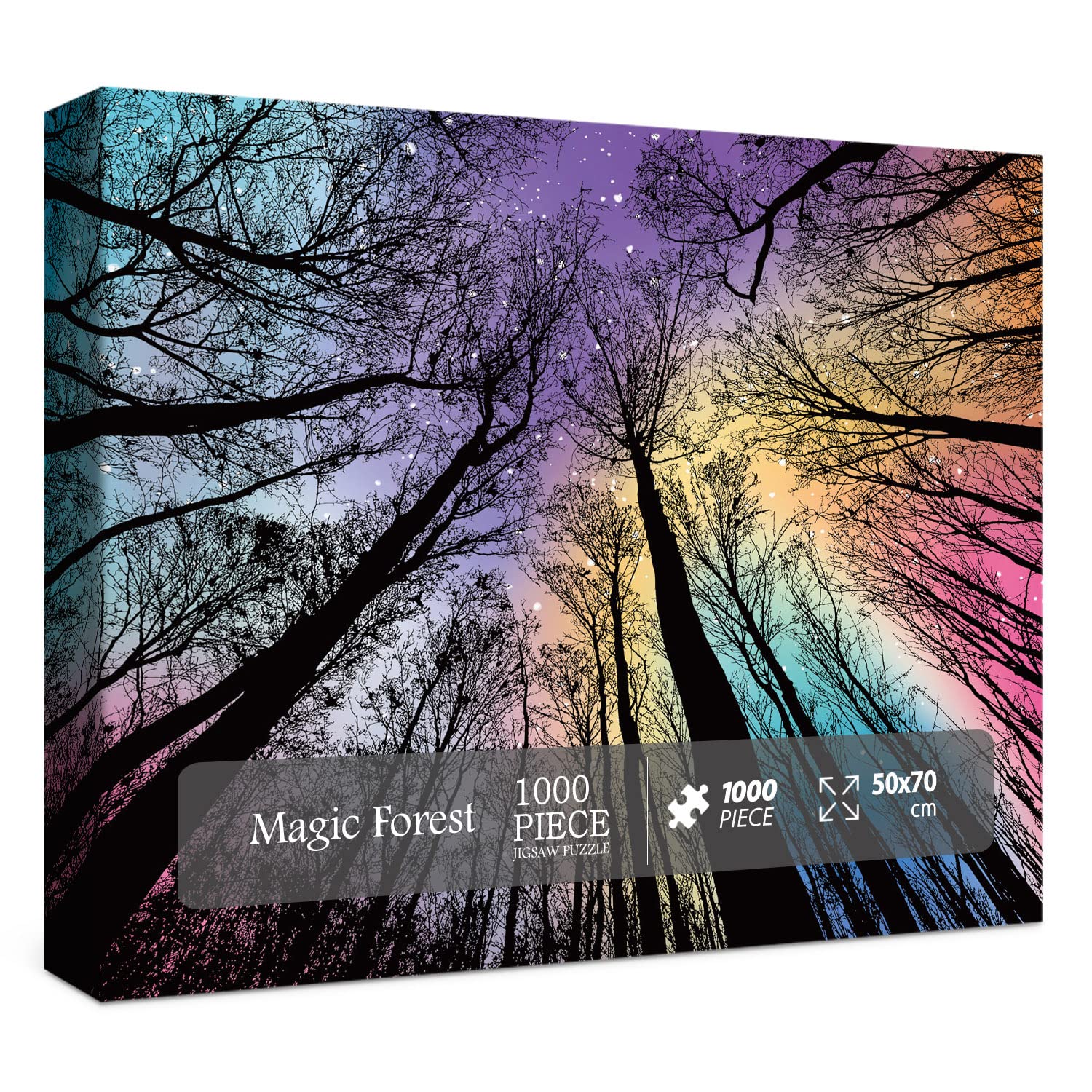 BBOLDIN® Buntes Magic Forest -Puzzles 1000 Stücke