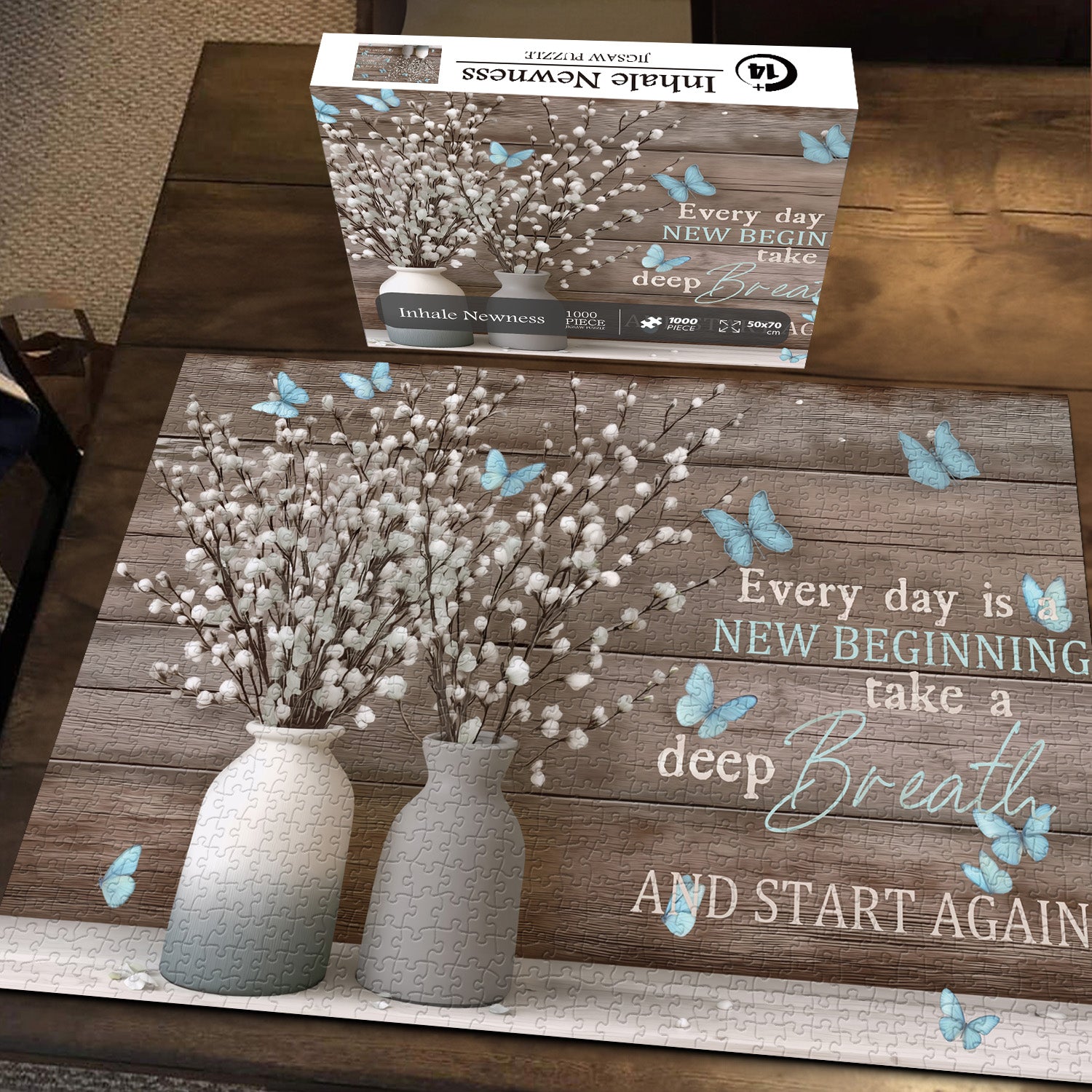 Inhale Newness Jigsaw Puzzle 1000 Pieces