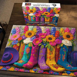 Vibrant Petals Jigsaw Puzzle 1000 Pieces