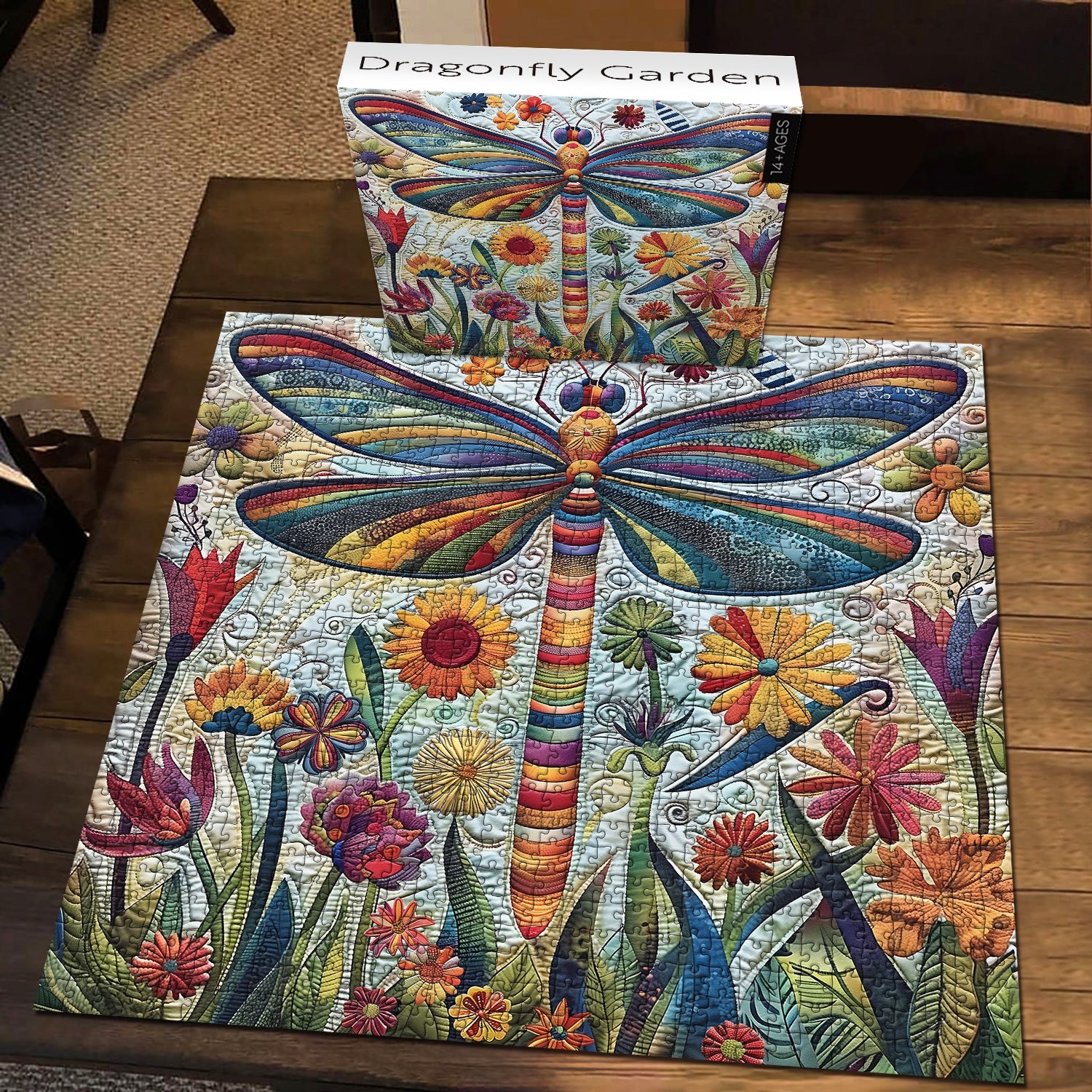 Dragonfly Garden Jigsaw Puzzle 1000 Pieces