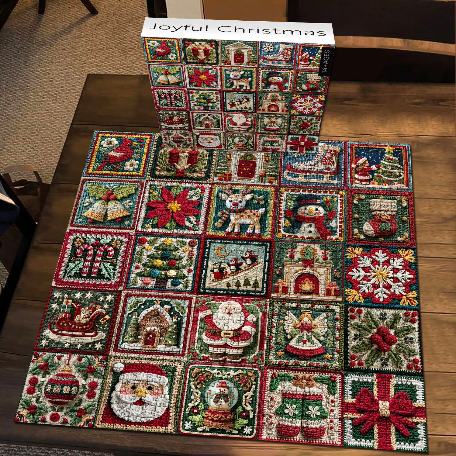 Joyful Christmas Jigsaw Puzzle 1000 Pieces