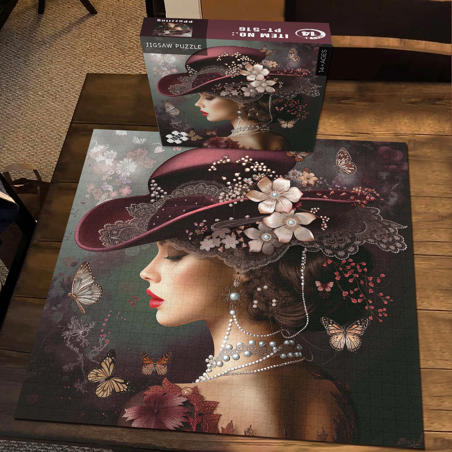 Floral Muse Jigsaw Puzzle 1000 Pieces