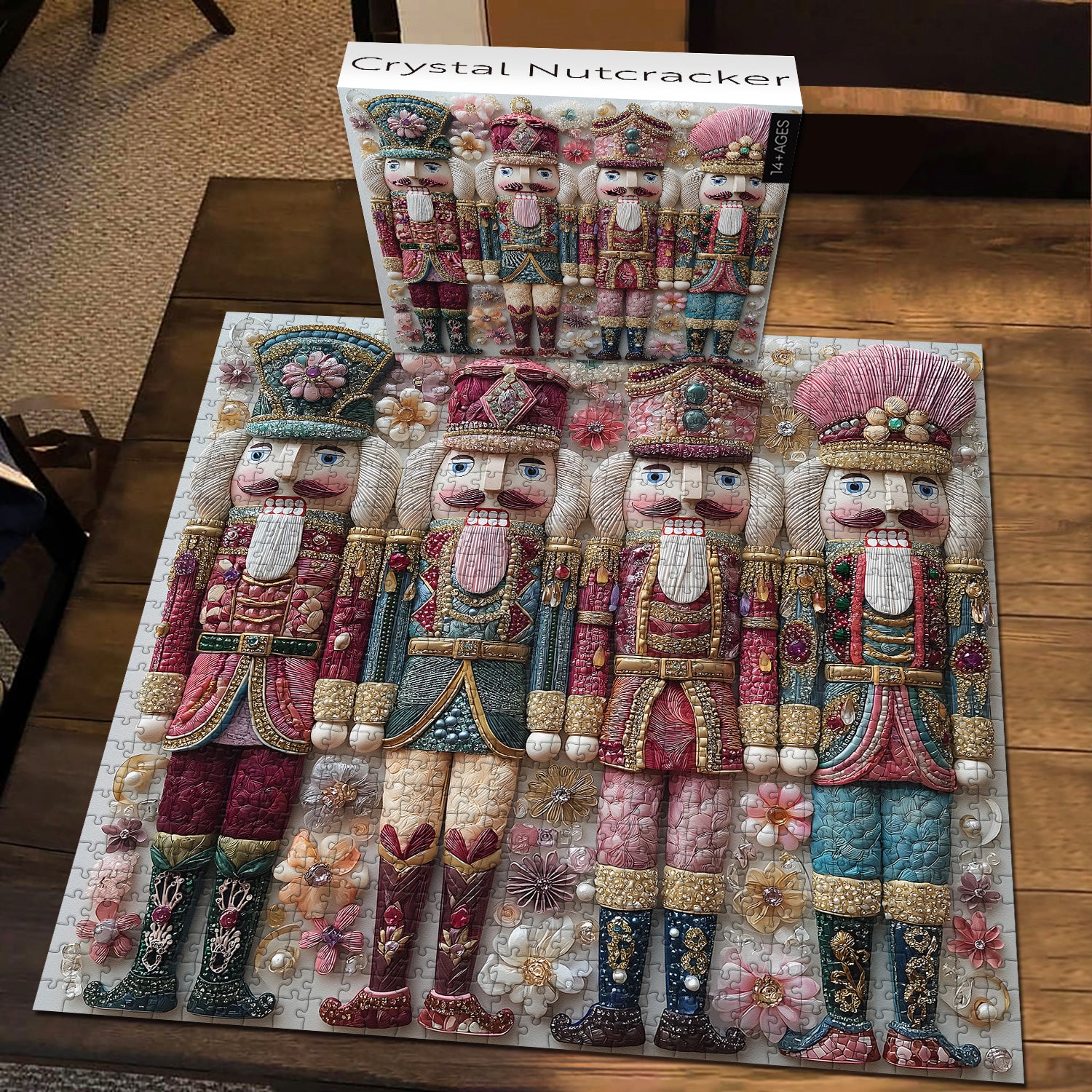 Christmas Nutcrackers Jigsaw Puzzle 1000 Pieces