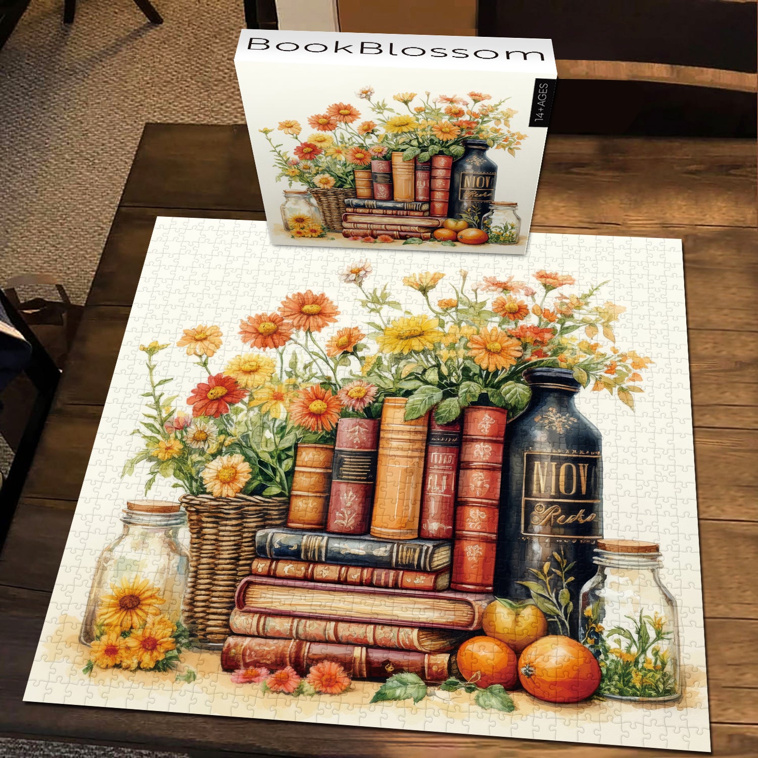 BookBlossom Jigsaw Puzzle 1000 Pieces