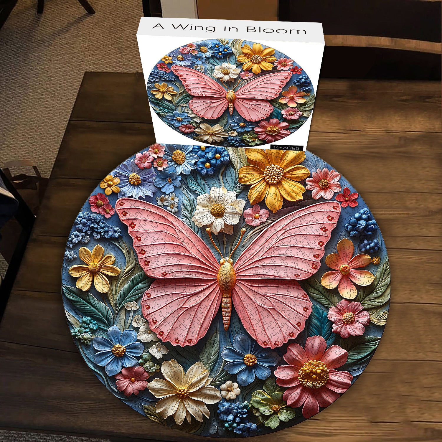 A Wing in Bloom Jigsaw Puzzle 1000 Pieces