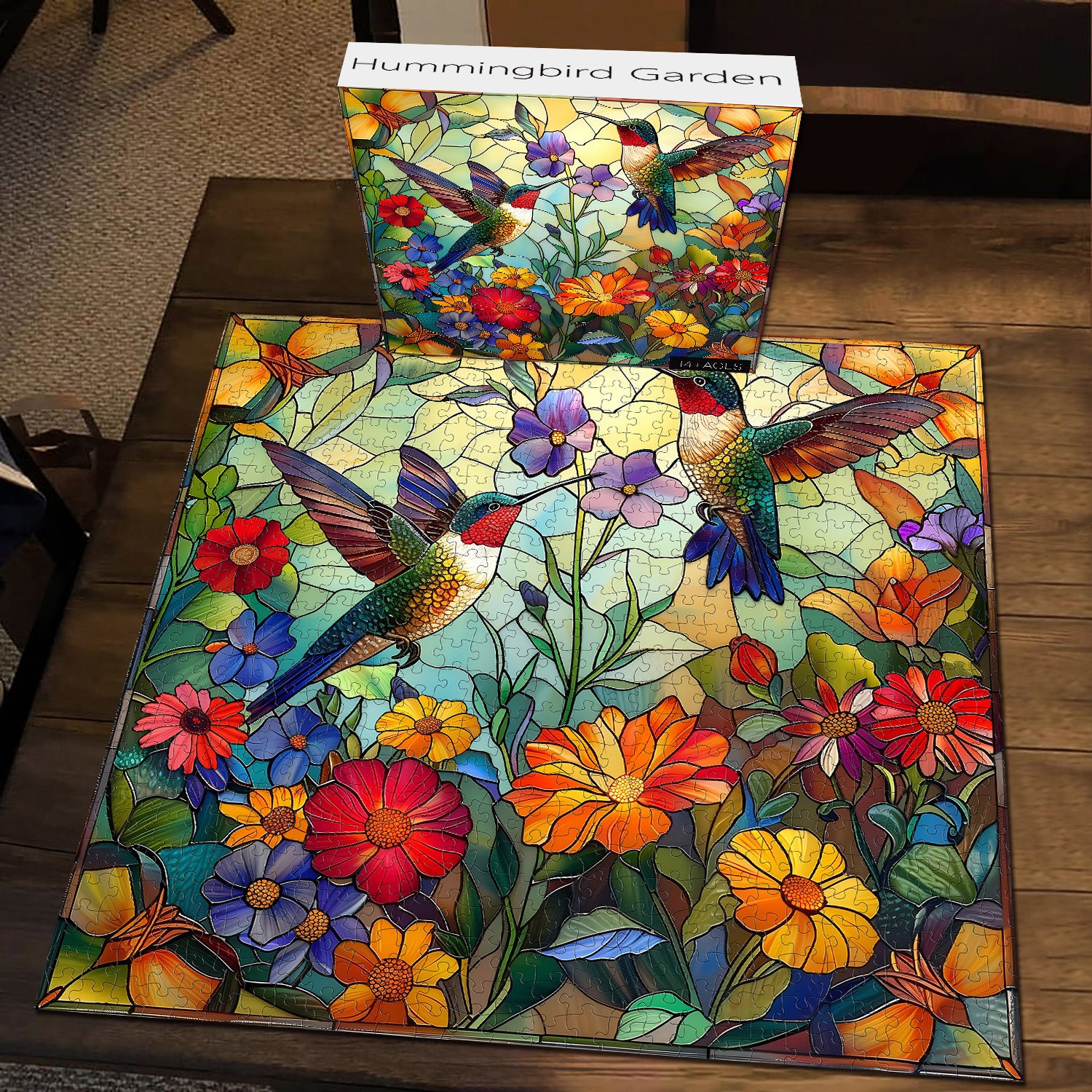 Hummingbird Garden Jigsaw Puzzle 1000 Pieces