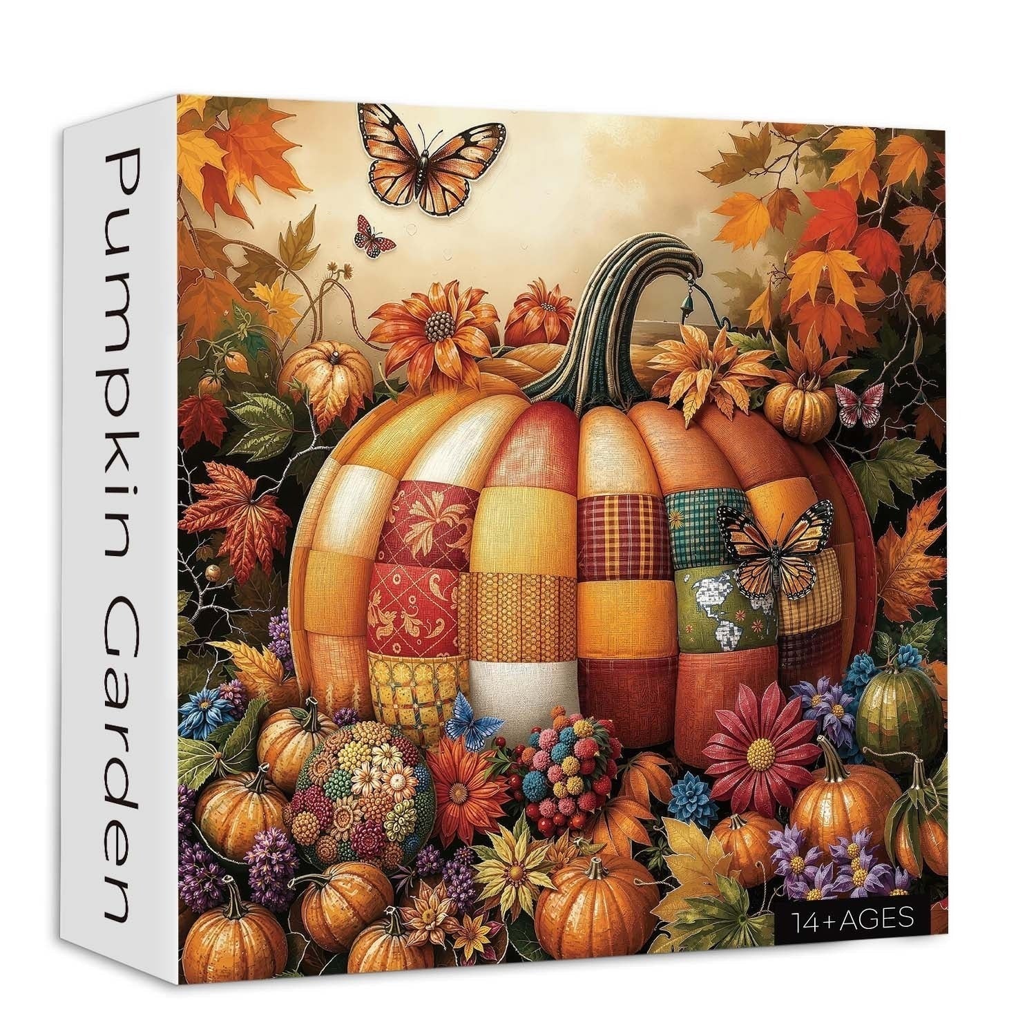 Patchwork Pumpkin Jigsaw Puzzle 1000 Pieces