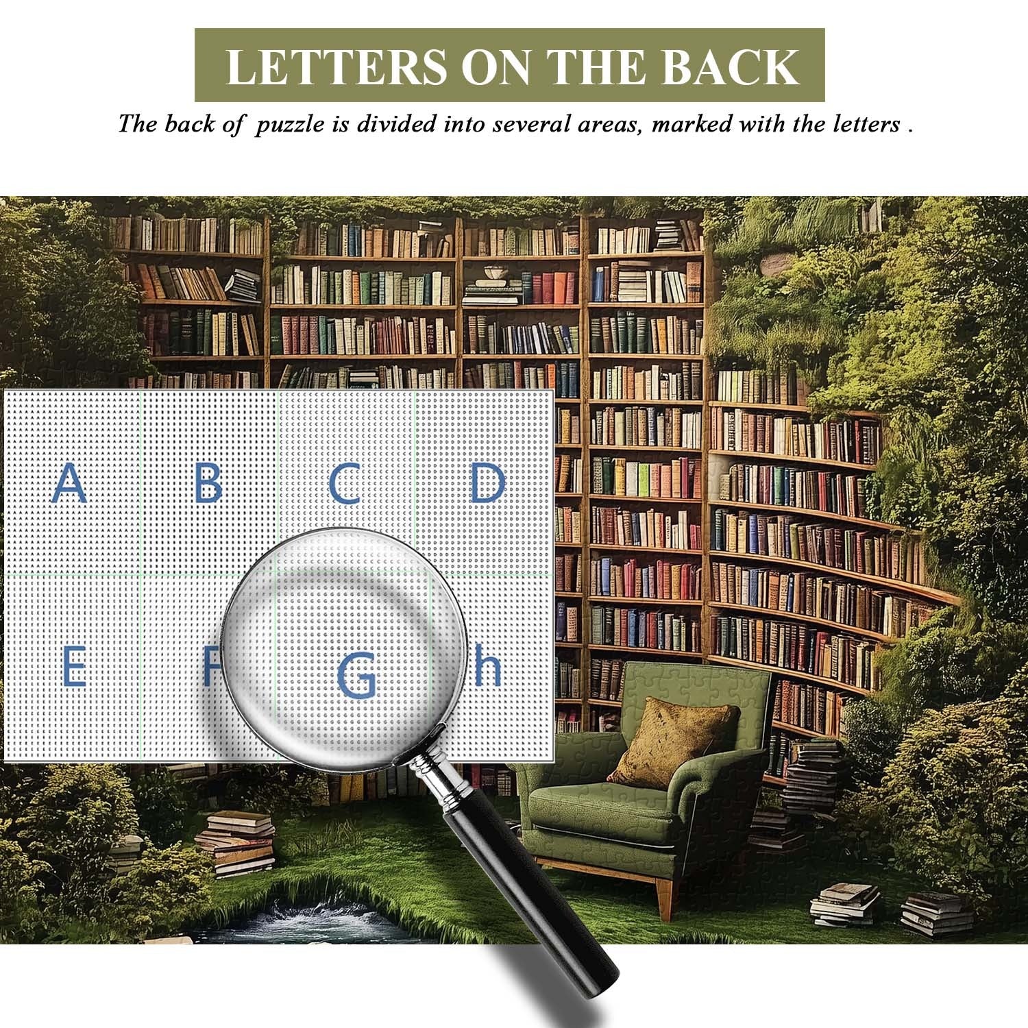 Nature's Library Jigsaw Puzzle 1000 Pieces