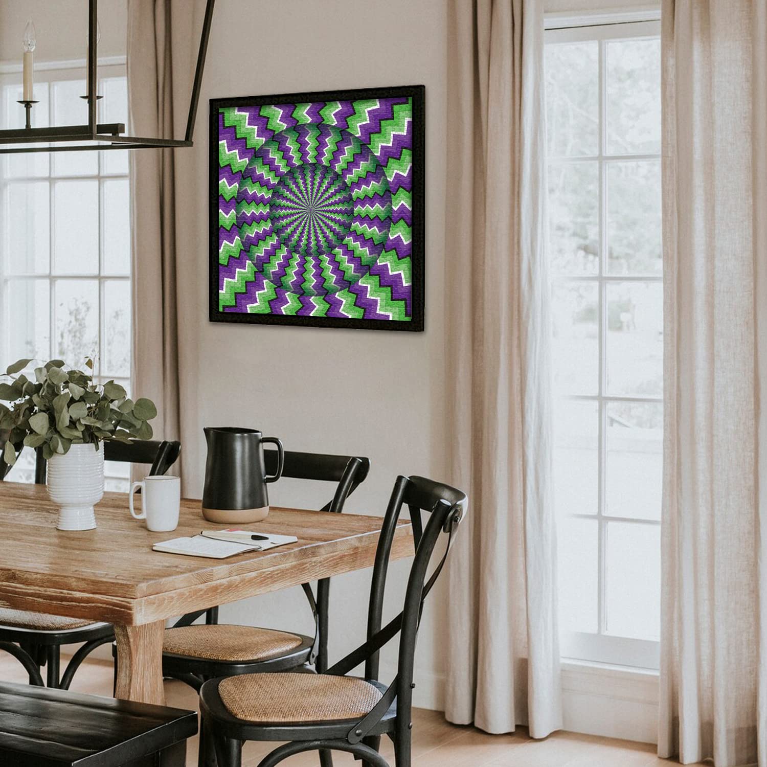 Bboldin® 3D Rotating Ripple Jigsaw Puzzles 1000 Pieces