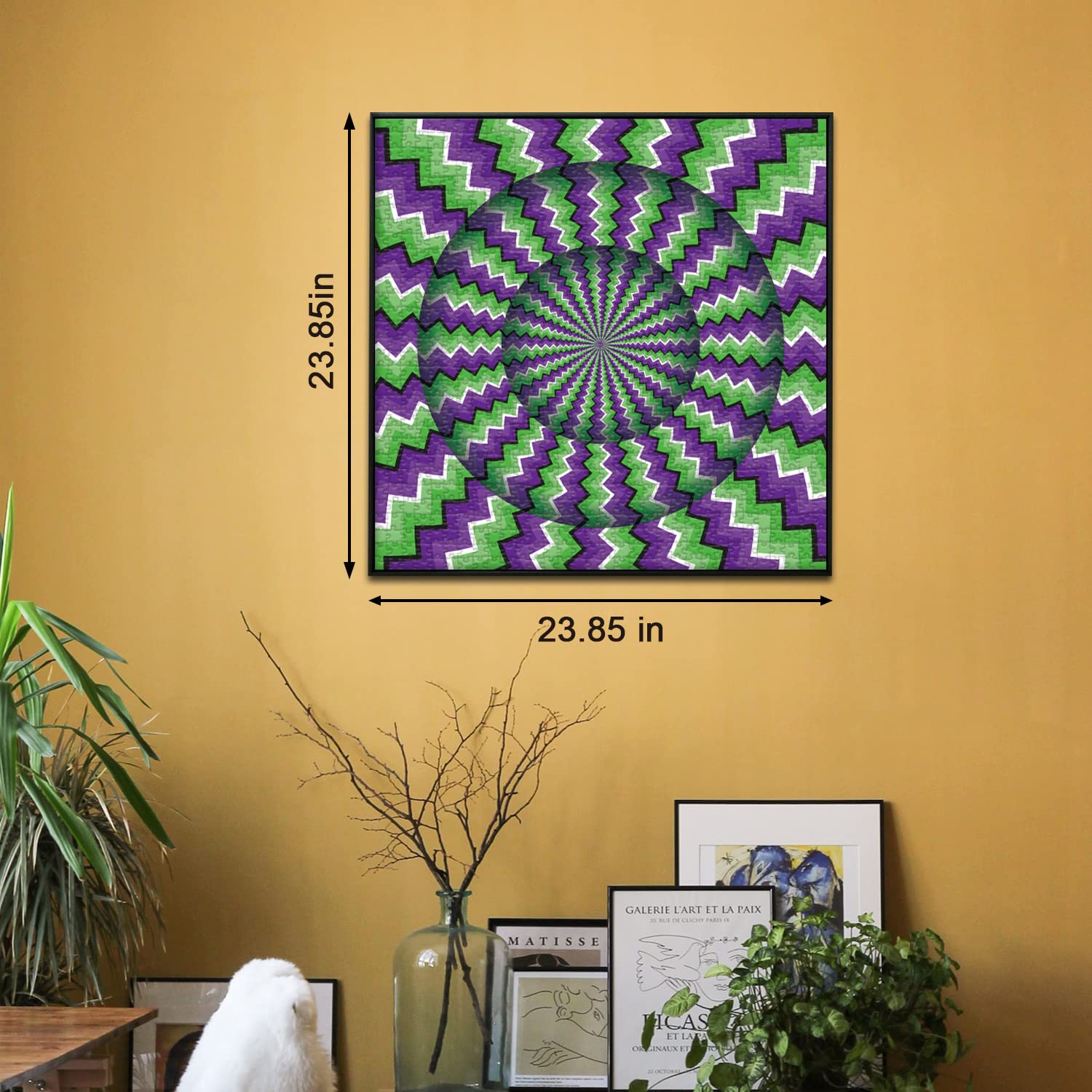 Bboldin® 3D Rotating Ripple Jigsaw Puzzles 1000 Pieces