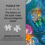 Bboldin® Magical Jellyfish Jigsaw Puzzle 1000 Pieces