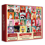 Bboldin® Christmas Cat Jigsaw Puzzles 1000 Pieces