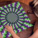 Bboldin® 3D Rotating Ripple Jigsaw Puzzles 1000 Pieces