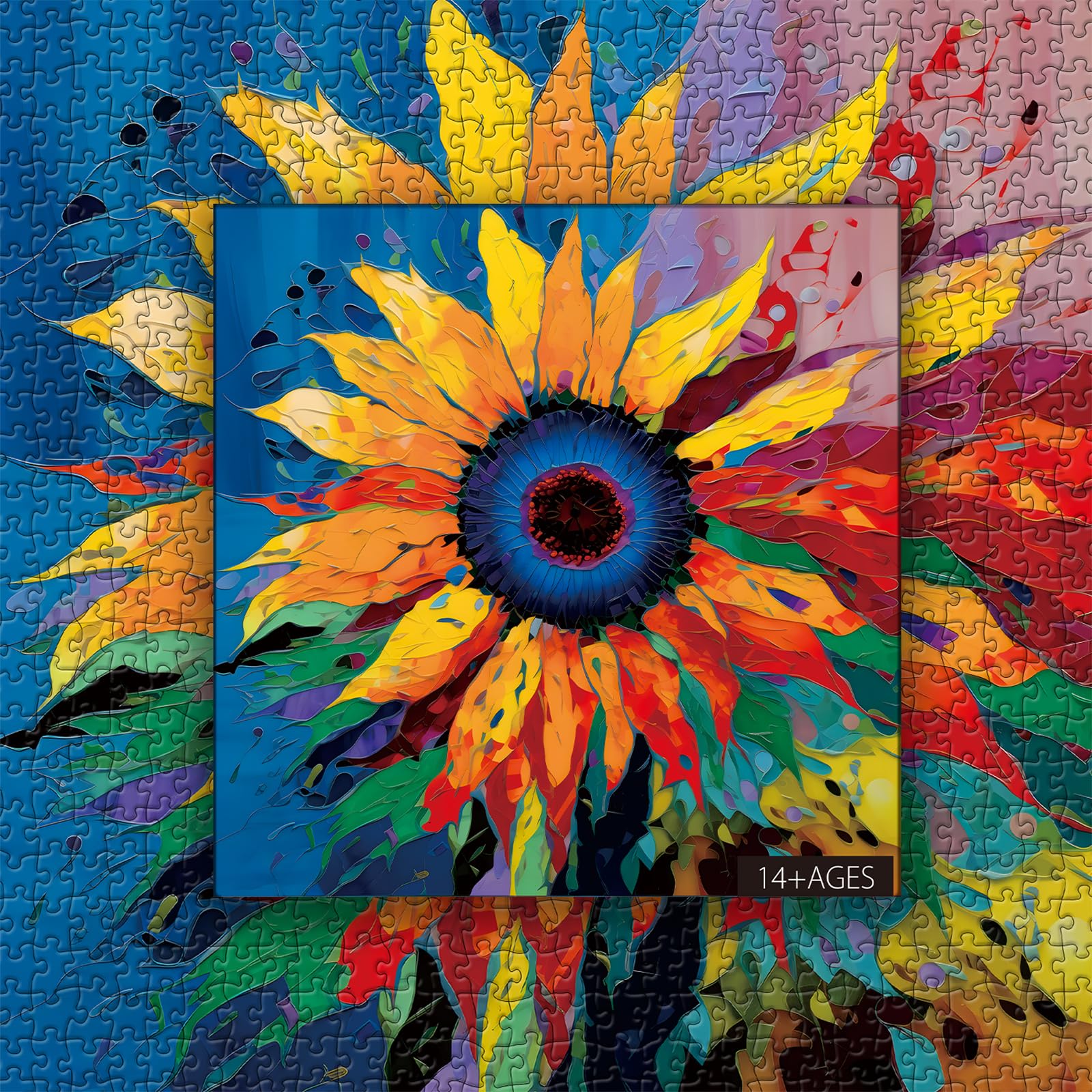 Bboldin® Sunflower Jigsaw Puzzle 1000 Pieces