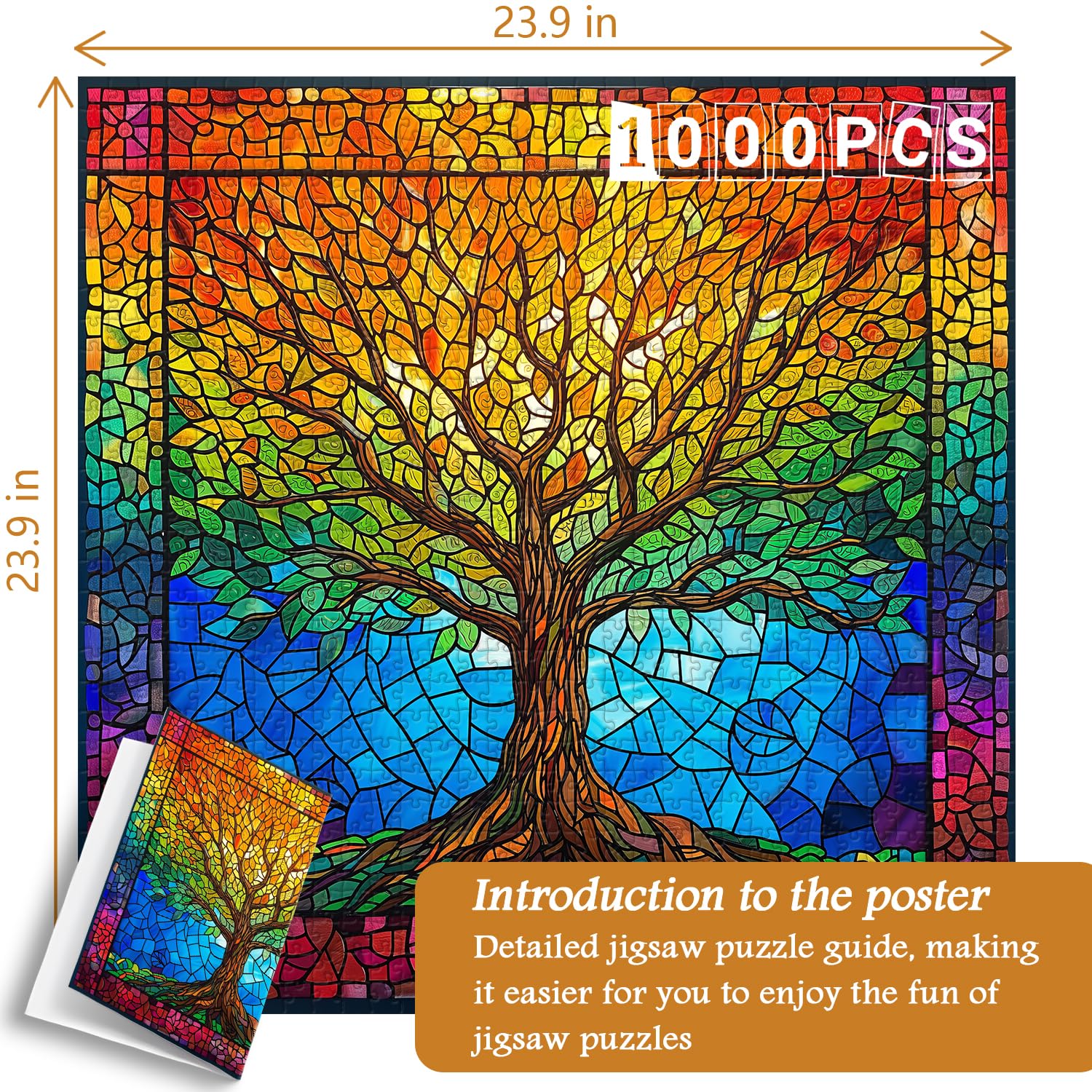 Tree Of Life Jigsaw Puzzle 1000 Pieces