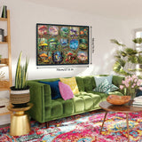Bboldin® Enchanted Fungi Jigsaw Puzzle 1000 Pieces